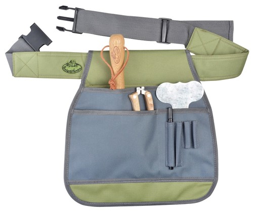 Kurze gartenschürze grau - gartenschürze,